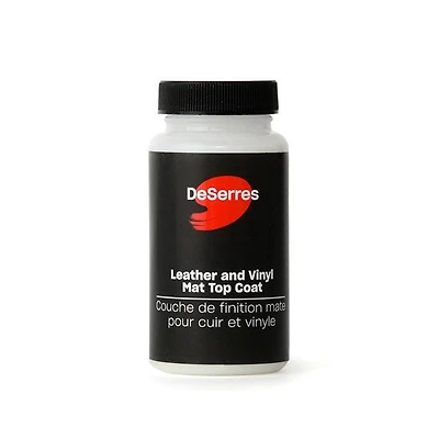 Leather and vinyl matte top coat - 120 ml