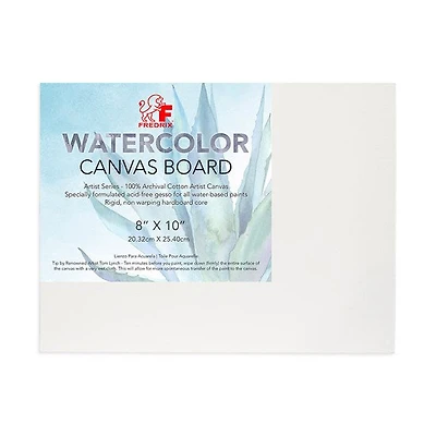 Watercolour Canvas Board - 8 X 10 INCHES