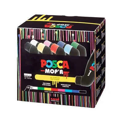 Ens. 8 marqueurs posca mop'r classiques