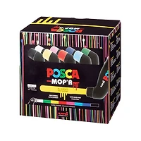 Ens. 8 marqueurs posca mop'r classiques