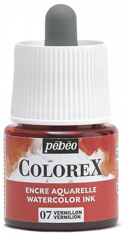 Watercolor ink - colorex - 45ml - vermillion