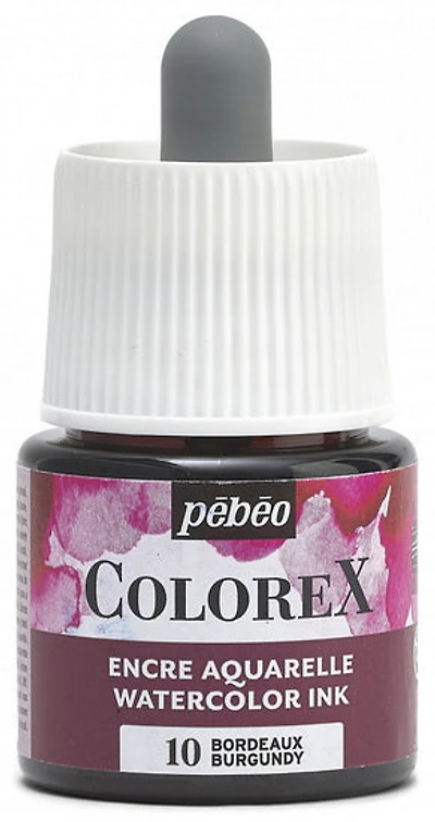 Watercolor ink - colorex - 45ml - burgundy