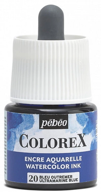 Watercolor ink - colorex - 45ml - ultramarine blue