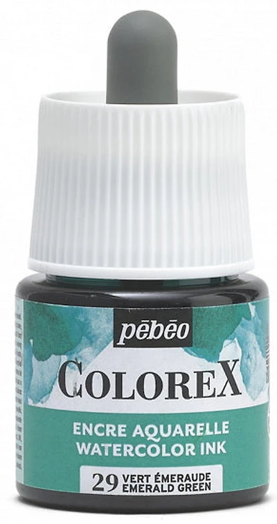 Watercolor ink - colorex - 45ml - emerald green
