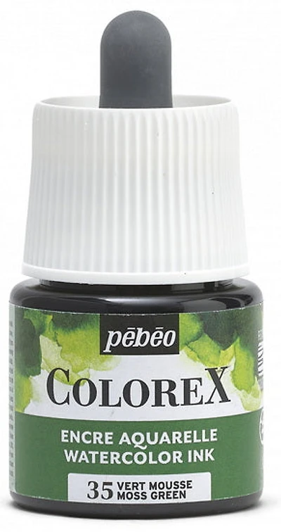 Watercolor ink - colorex - 45ml - moss green
