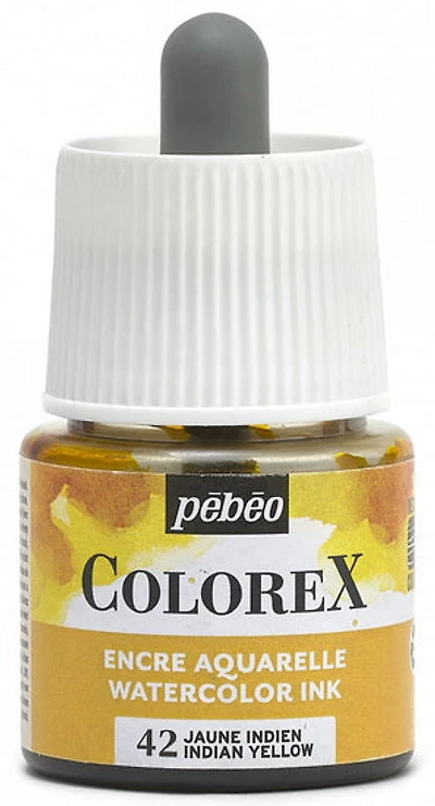 Watercolor ink - colorex - 45ml - indian yellow