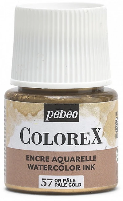 Watercolor ink - colorex - 45ml - pale gold