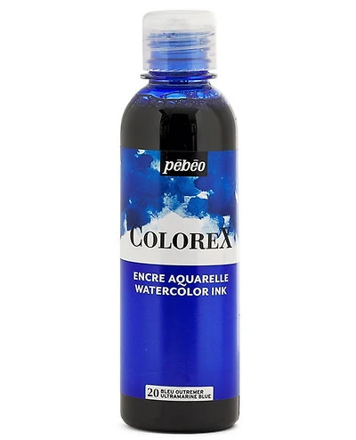 Watercolor ink - colorex - 250ml - ultramarine blue