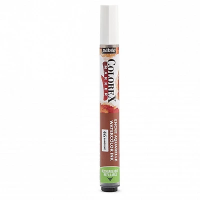 Marqueur aquarelle - colorex - sanguine