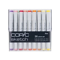 Ens. 36 marqueurs copic sketch