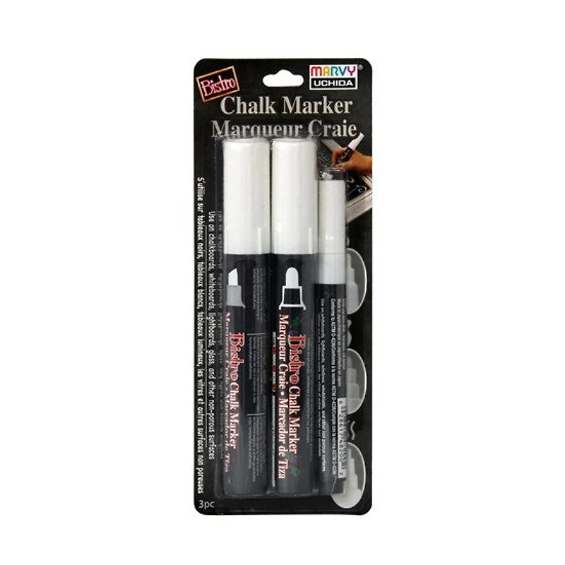 Set. chalk markers - bistro - asst