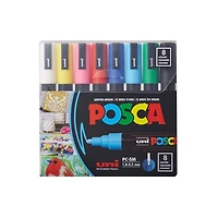 Set of 8 Posca Marker Pc-5M Classic
