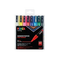 Set of 8 Posca Marker Pc-3M Classic