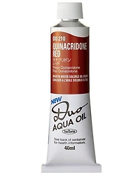 Huile duo aqua rouge de quinacridone série c - 40ml