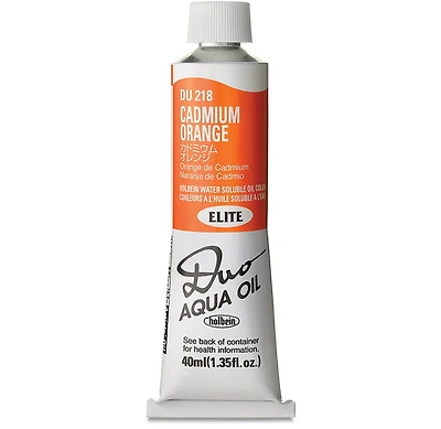 Duo Aqua Oil Cadmium Orange Series E - 40ml