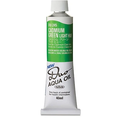 Duo Aqua Oil Cadmium Green Light Hue Series A - 40ml