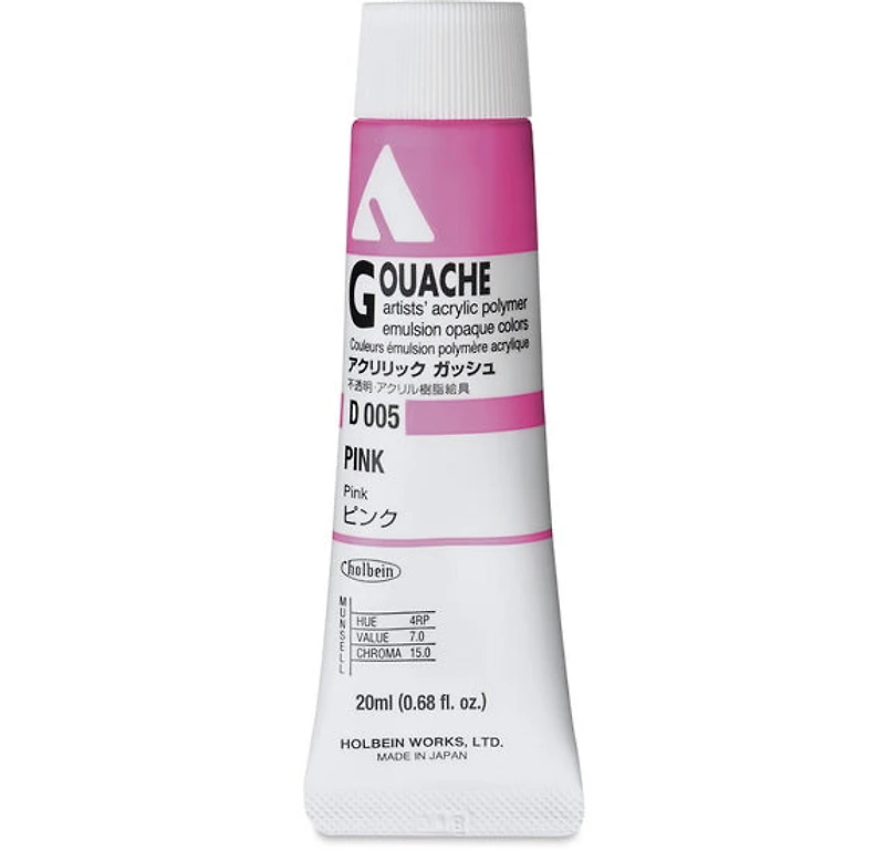 Acryla Gouache Pink Series A - 20ml