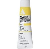 Gouache acryla jaune clair série a - 20ml
