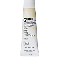 Gouache acryla blanc d'ivoire série a - 20ml