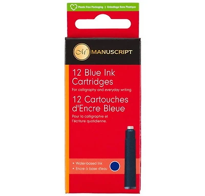 Manuscript 12 ink cartridges