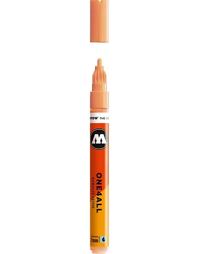 Marqueur one4all pêche pastel - 2mm