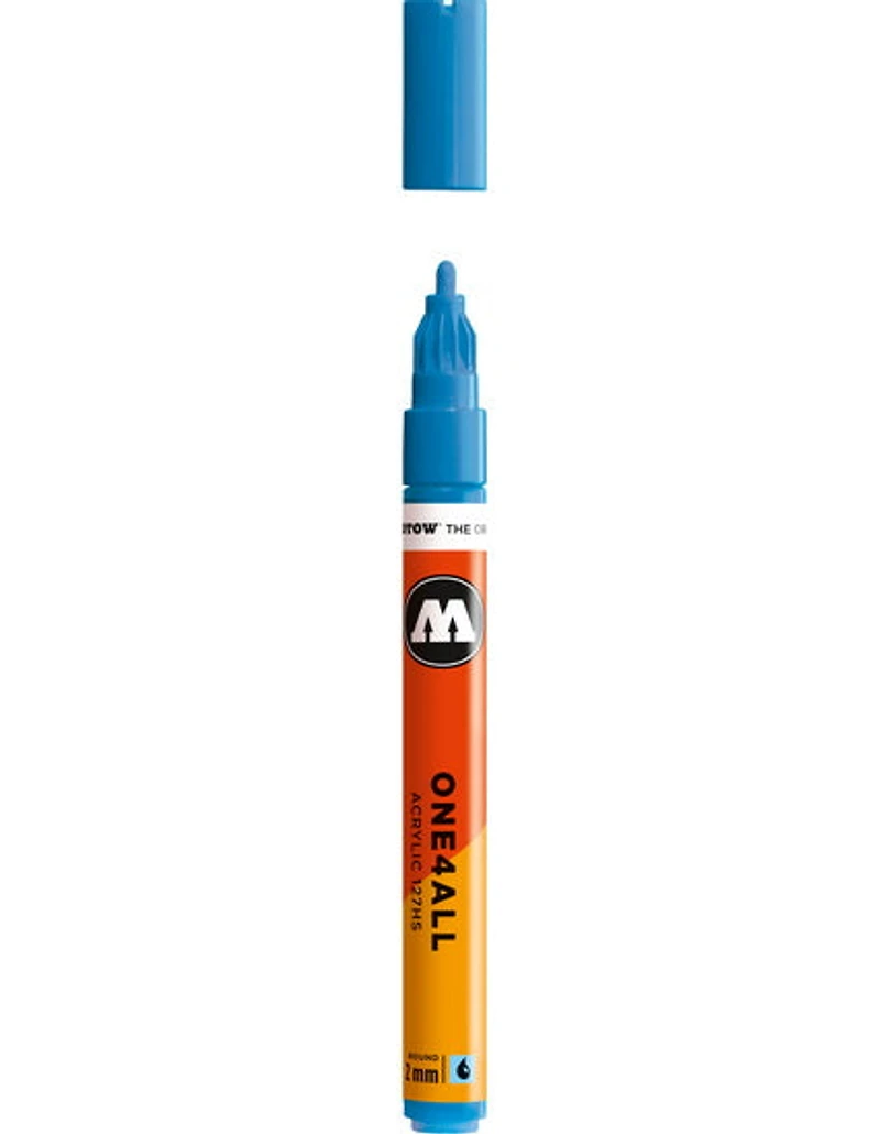 One4all Marker Shock Middle Blue - 2mm