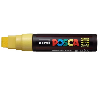Marqueur posca biseau pc-17k jaune