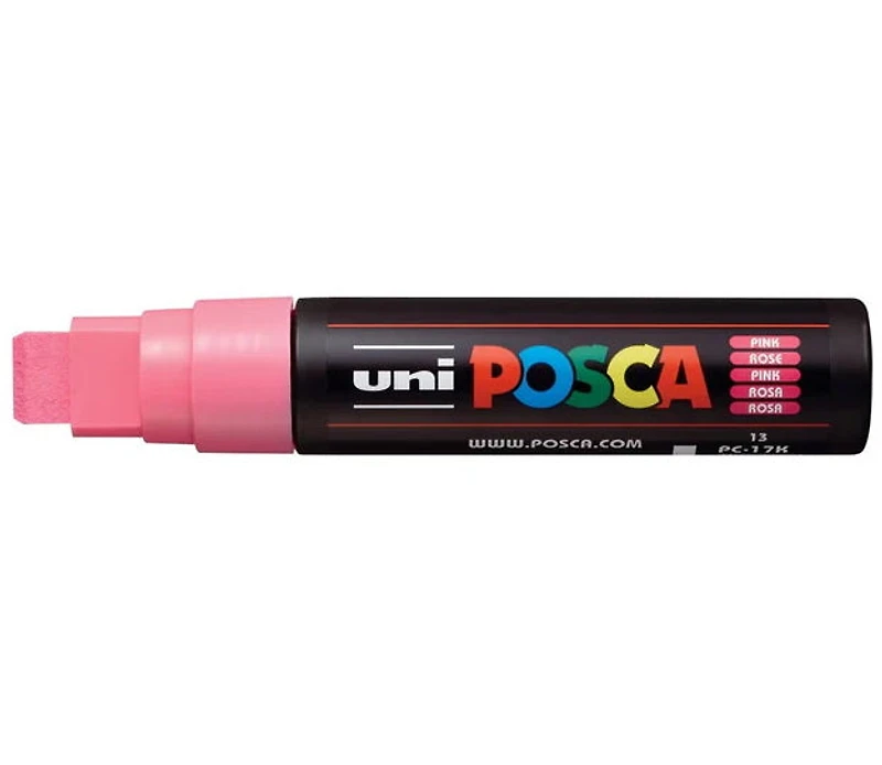 Marqueur posca biseau pc-17k rose
