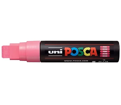 Marqueur posca biseau pc-17k rose