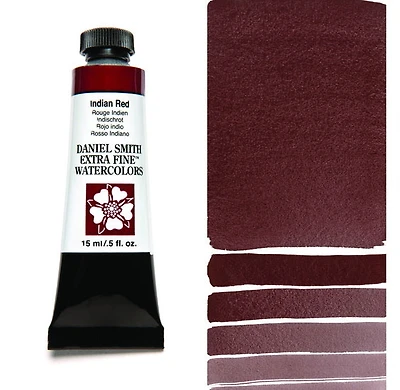 Aquarelle tube rouge indien  s1 - 15ml