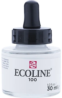 Ecoline Watersoluble Ink White- 30ML