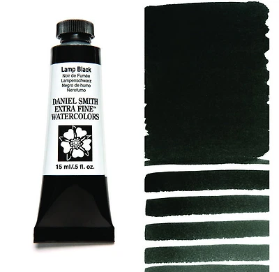Aquarelle tube noir de fumée  s1 - 15ml