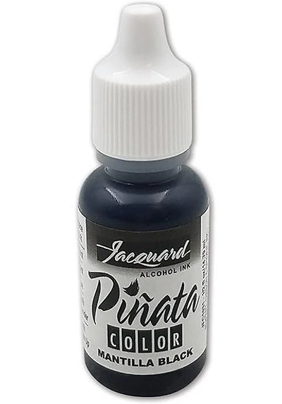 Piñata Alcohol ink Mantilla Black - 0.5 oz VF