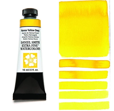 Aquarelle tube jaune de hansa foncé s1 - 15ml