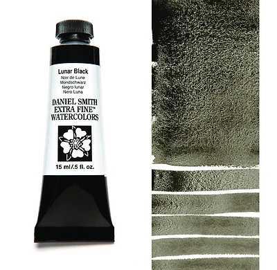 Aquarelle tube noir de lune  s1 - 15ml