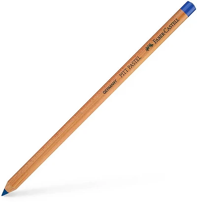 Crayon pastel bleu cobalt