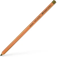 Crayon pastel vert olive jaunâtre
