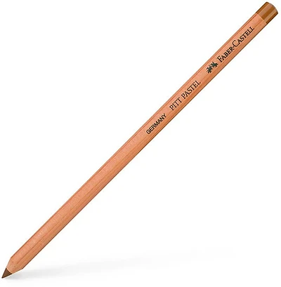 Crayon pastel terre d'ombre brut