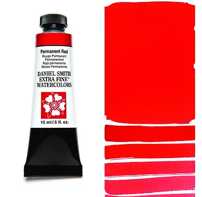 Aquarelle tube rouge permanent  s1 - 15ml