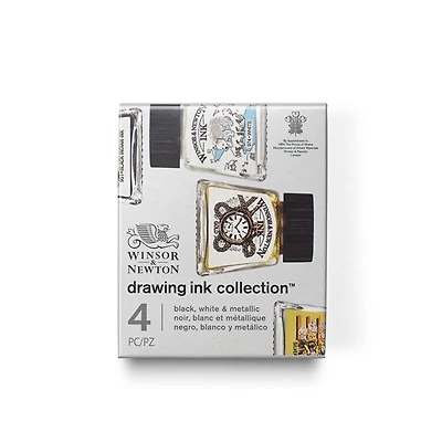 Ens. 4 encre à dessin - 14ml