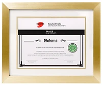 Cadre diplôme or - 8.5x11po