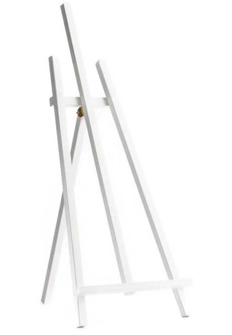 Chevalet de table - blanc, 24 po