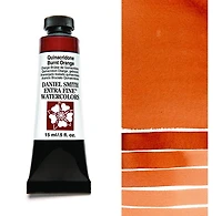 Aquarelle tube orange brulée de quinacridone  s2 - 15ml
