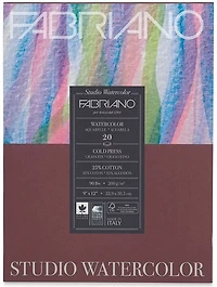 Tablette aquarelle studio - 9 x 12 pouces - 20 grampersquaremeter