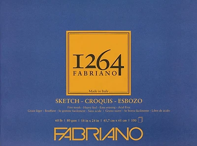 Bloc de papier esquisse 1264 - 18 x 24 pouces
