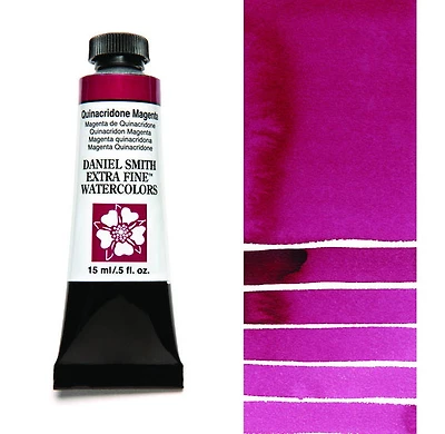 Aquarelle tube magenta de quinacridone  s2 - 15ml