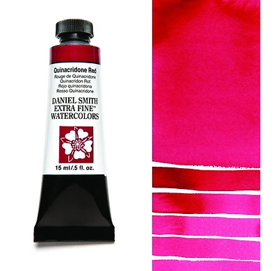 Aquarelle tube rouge de quinacridone s2 - 15ml