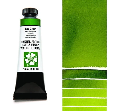 Aquarelle tube vert de vessie  s2 - 15ml