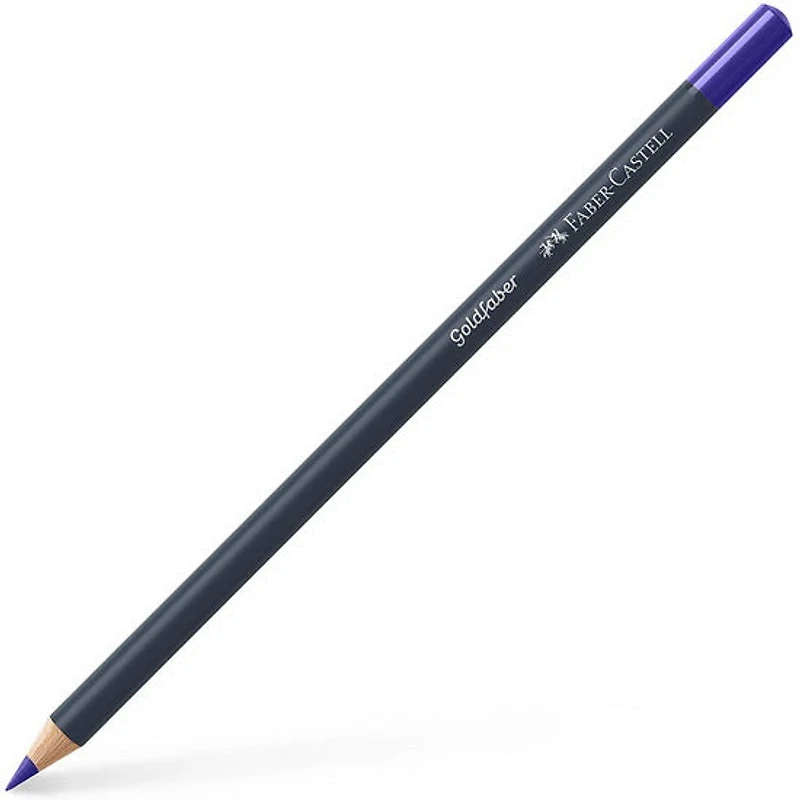 Crayon de couleur goldfaber violet bleu