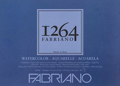 Bloc de papier aquarelle 1264 - 15 x 11 pouces